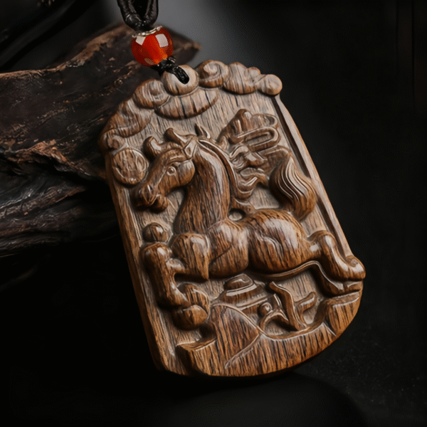 Agarwood Chinese Zodiac Plaque