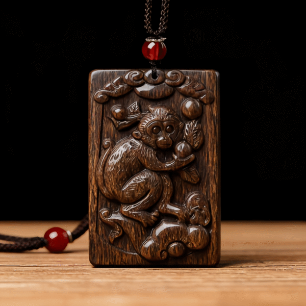 Agarwood Chinese Zodiac Plaque