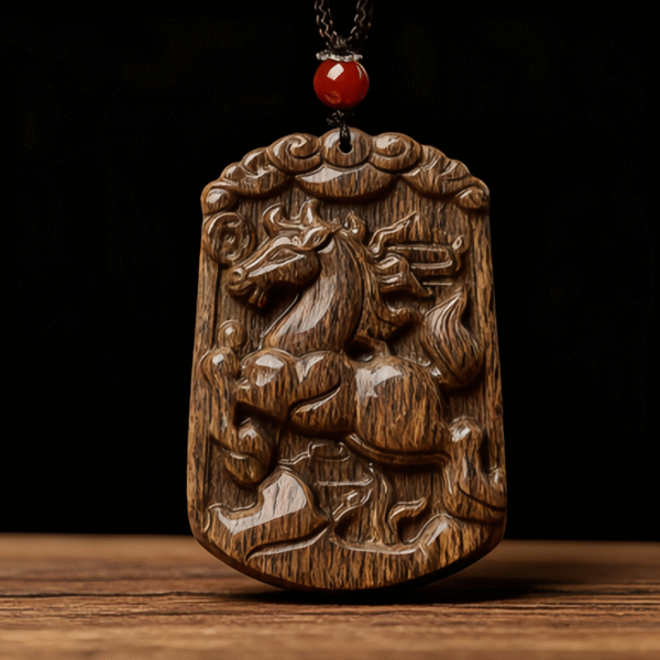 Agarwood Chinese Zodiac Plaque