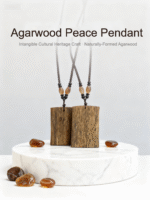 Agarwood Peace Unadorned Plaque
