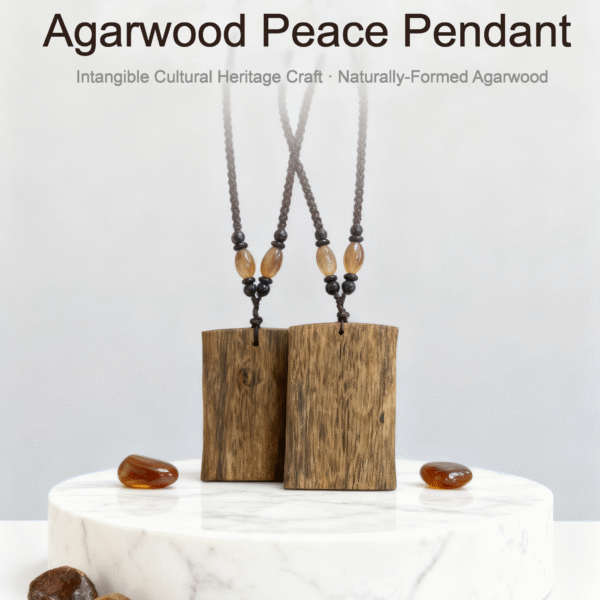 Agarwood Peace Unadorned Plaque