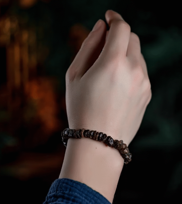 Natural Sinking Water Grade Qian Nan Sandalwood Bracelet