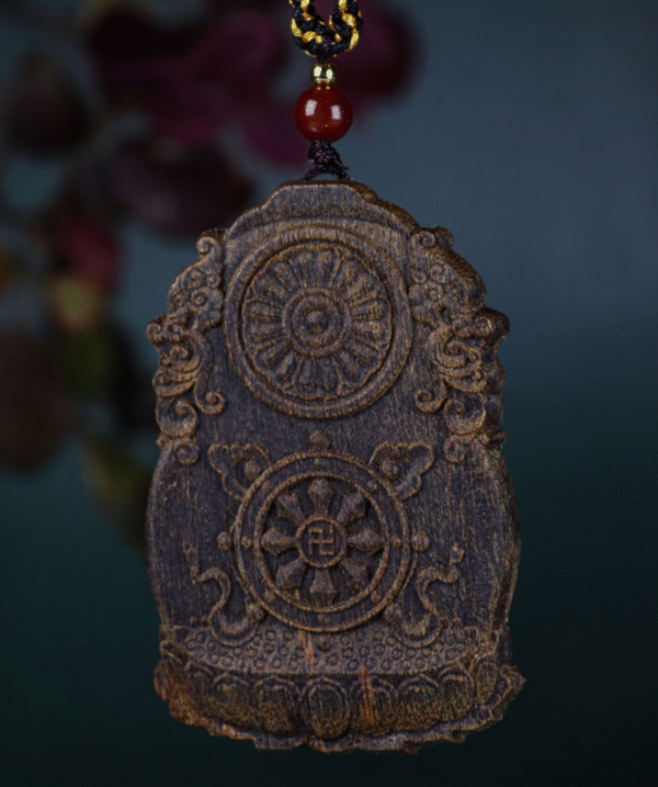 Sinking Water Grade Agarwood Chinese Zodiac Pendant Guanyin Bodhisattva Birth Year Buddha Amulet Handheld Piece