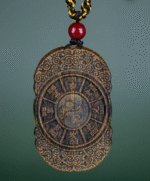 Green Kynam Agarwood Peace Amulet