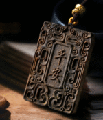 Qinan Agarwood Peace Pendant
