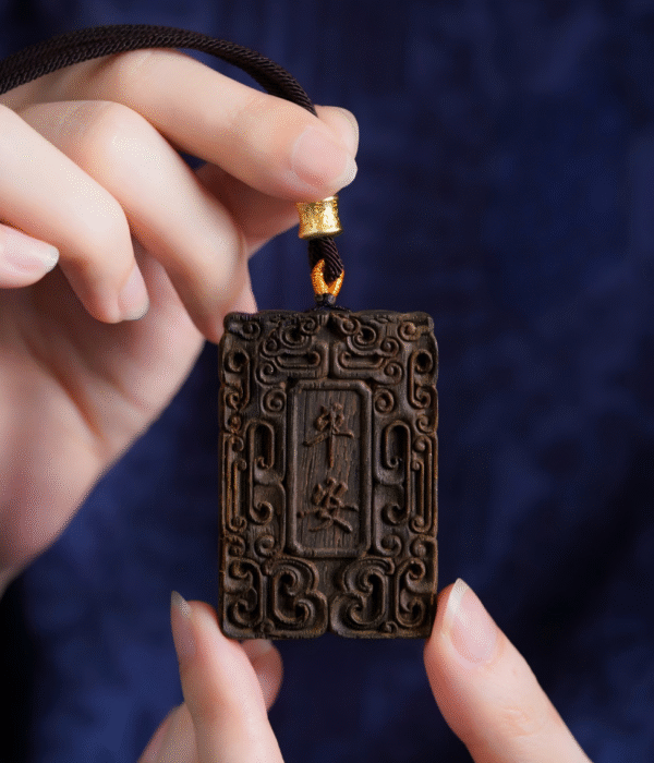 Qinan Agarwood Peace Pendant