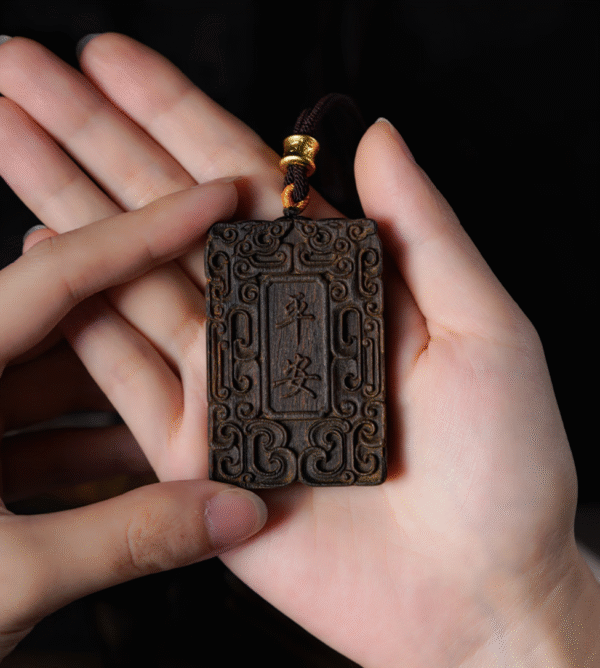 Qinan Agarwood Peace Pendant