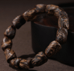 Insect-hole Agarwood Bracelet