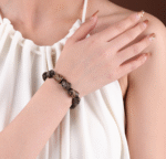 Insect-hole Agarwood Bracelet