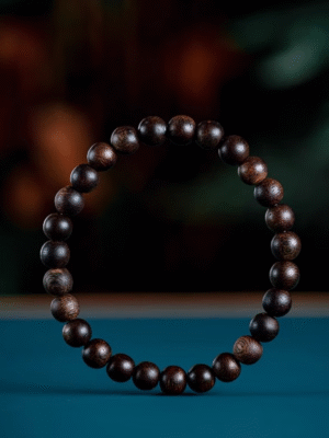 Qi Nan Agarwood Bracelet 8mm