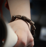 Follow the wrist, an agarwood Buddhist bead bracelet.