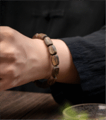 Agarwood bracelet.