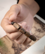 Agarwood bracelet.