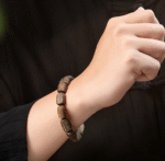 Agarwood bracelet.