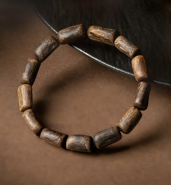 Agarwood bracelet.