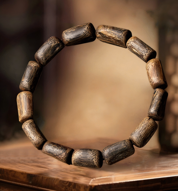 Agarwood bracelet.