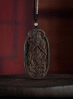 Agarwood carving pendant