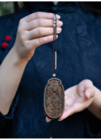 Agarwood carving pendant
