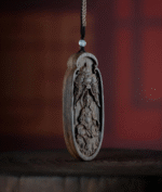 Agarwood carving pendant