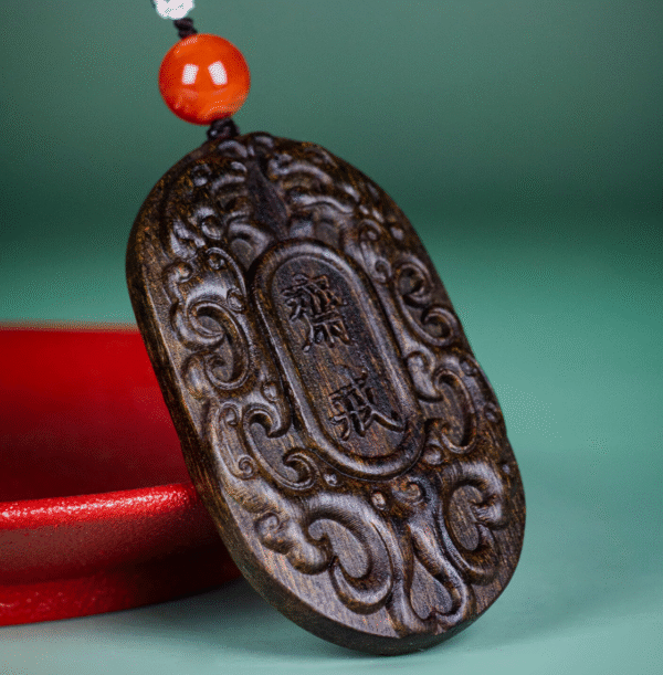 Agarwood carving pendant for fasting