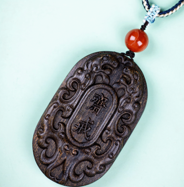 Agarwood carving pendant for fasting
