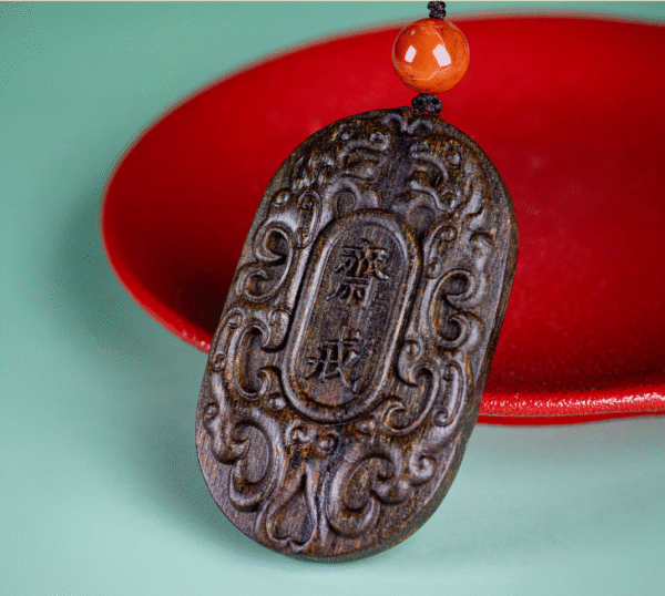 Agarwood carving pendant for fasting