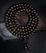 108-bead agarwood mala prayer bracelet