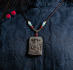 Agarwood carved amulet