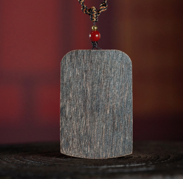 Agarwood carved amulet
