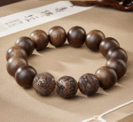 Agarwood carved bracelet
