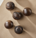 Agarwood carved bracelet