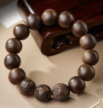 Agarwood carved bracelet