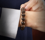 Agarwood carved bracelet