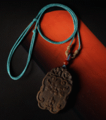 Qinan Agarwood Carved Auspicious Beast Peace and Safety Plaque