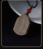 Carving high-end agarwood pendant Buddhist amulet necklace pendant